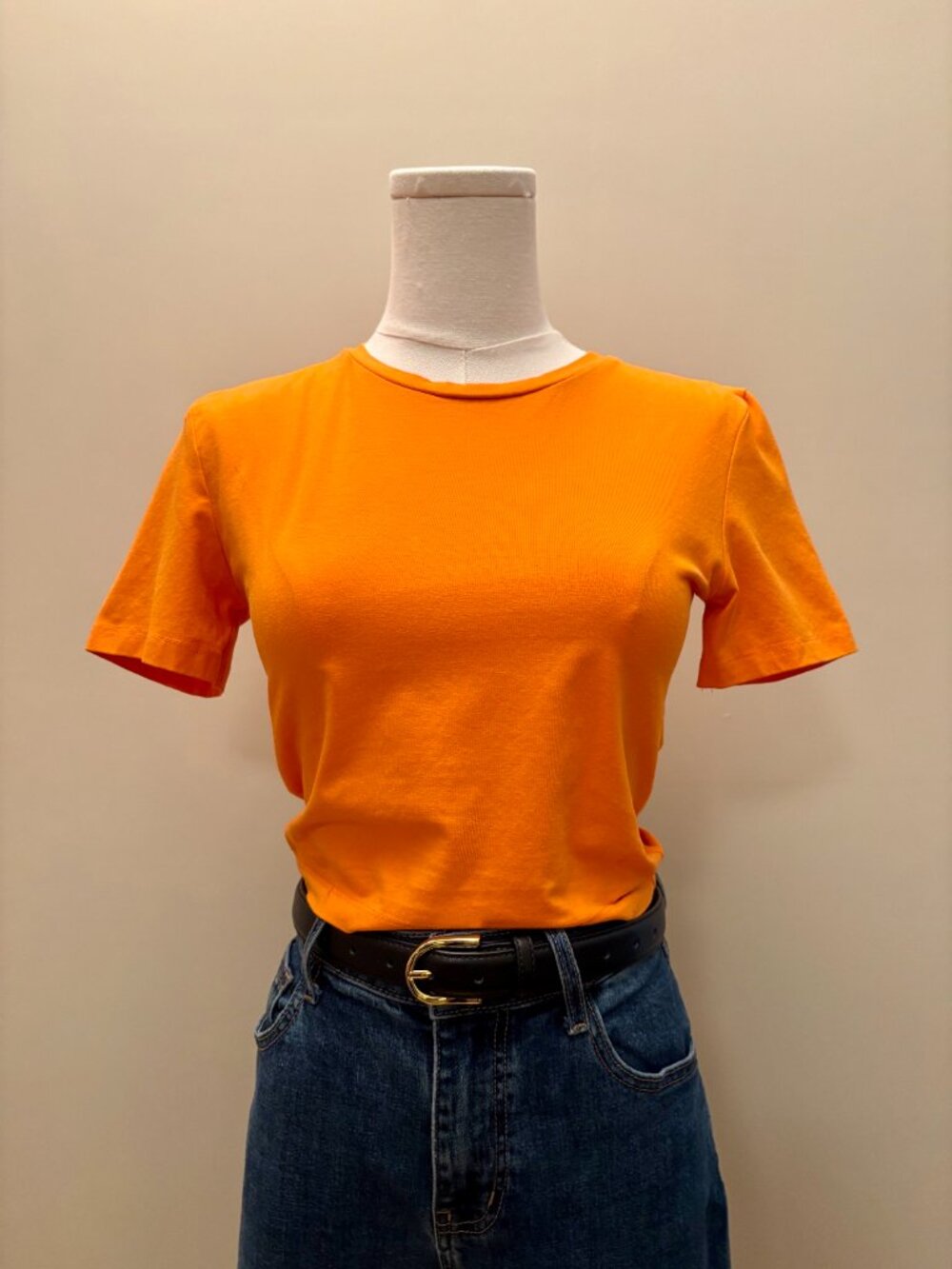 Zara Orange Crop Top